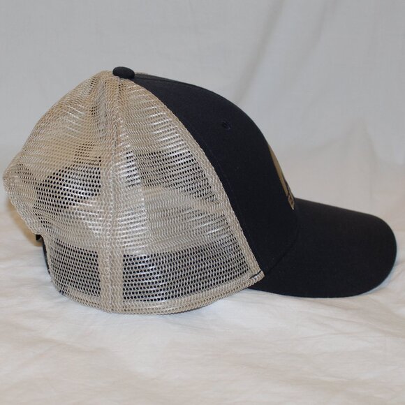 Patagonia Eat Local Upstream Bear Navy/Tan Trucker/Baseball Hat Snapback - Picture 4 of 9